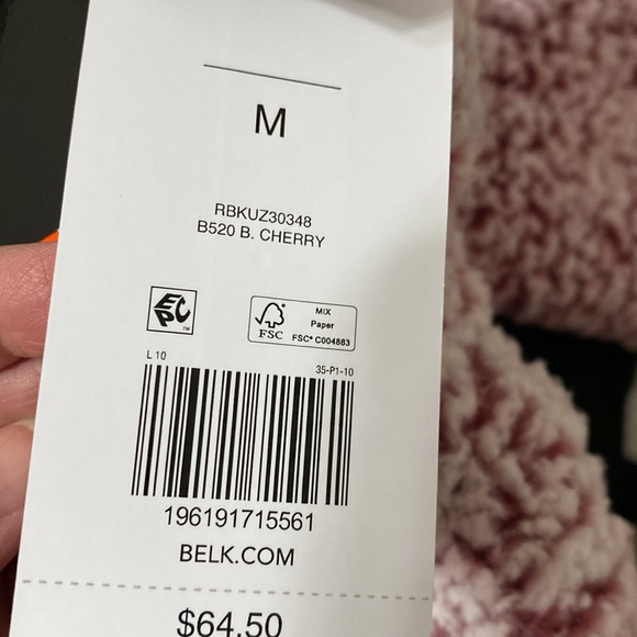 NWT  Soft, Lined, Sherpa Pullover - Picture 13 of 14